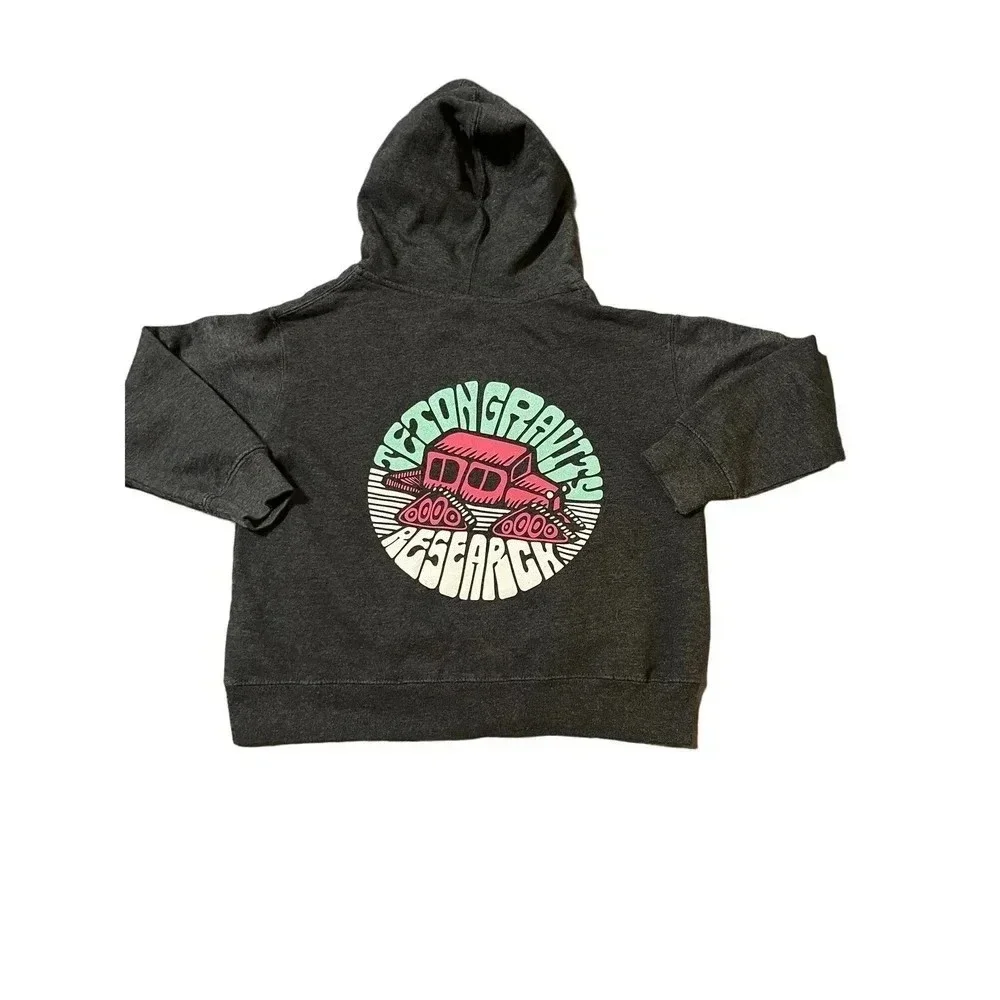 Teton Technogravity Research Youth Unisex Sweatshirt Hoodie SZ Small Dark Grey - Picture 1 of 5